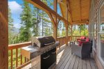 Grill on the deck and enjoy outdoor dining 